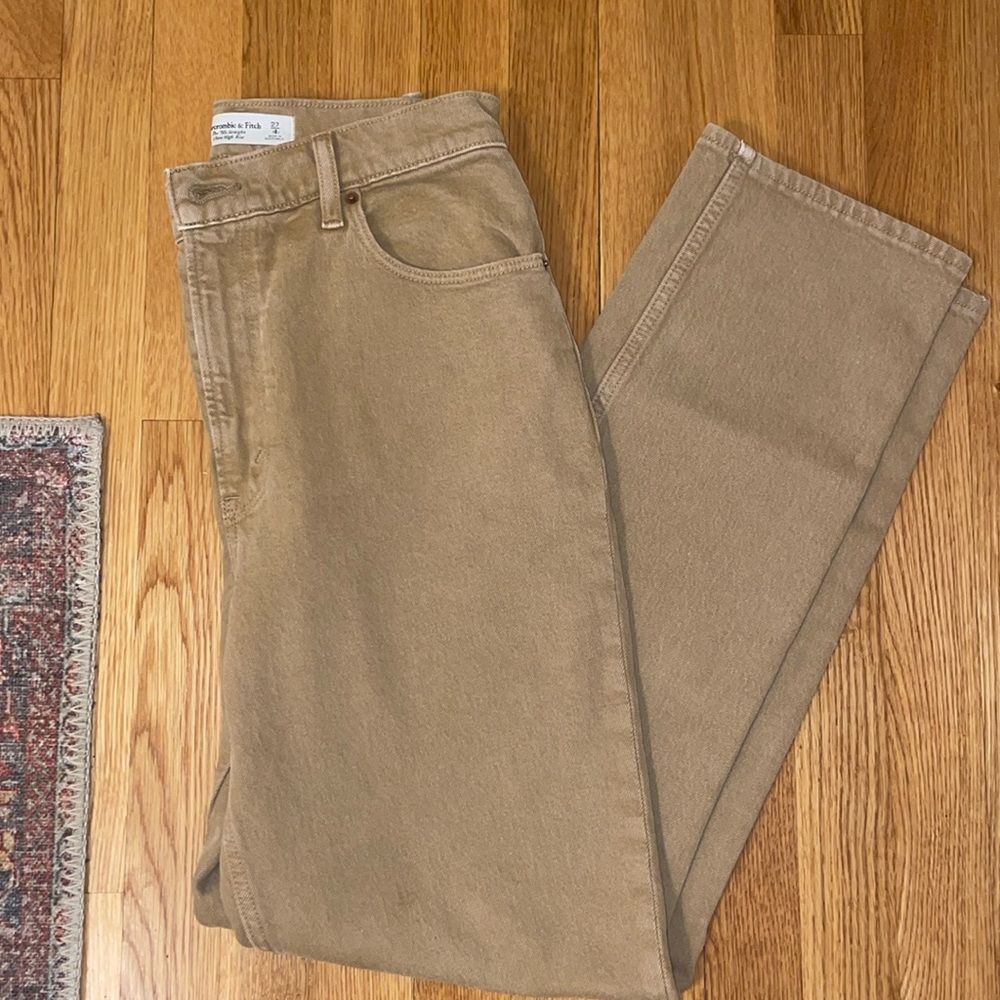 Abercrombie straight leg jeans